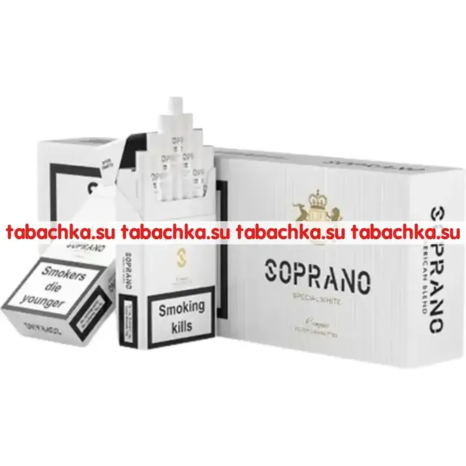 Сигареты Soprano Special White Compact Сигареты Soprano Special White Compact